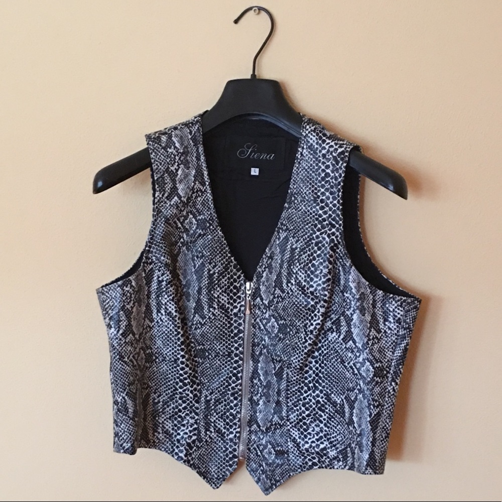 Liena Leather Vest